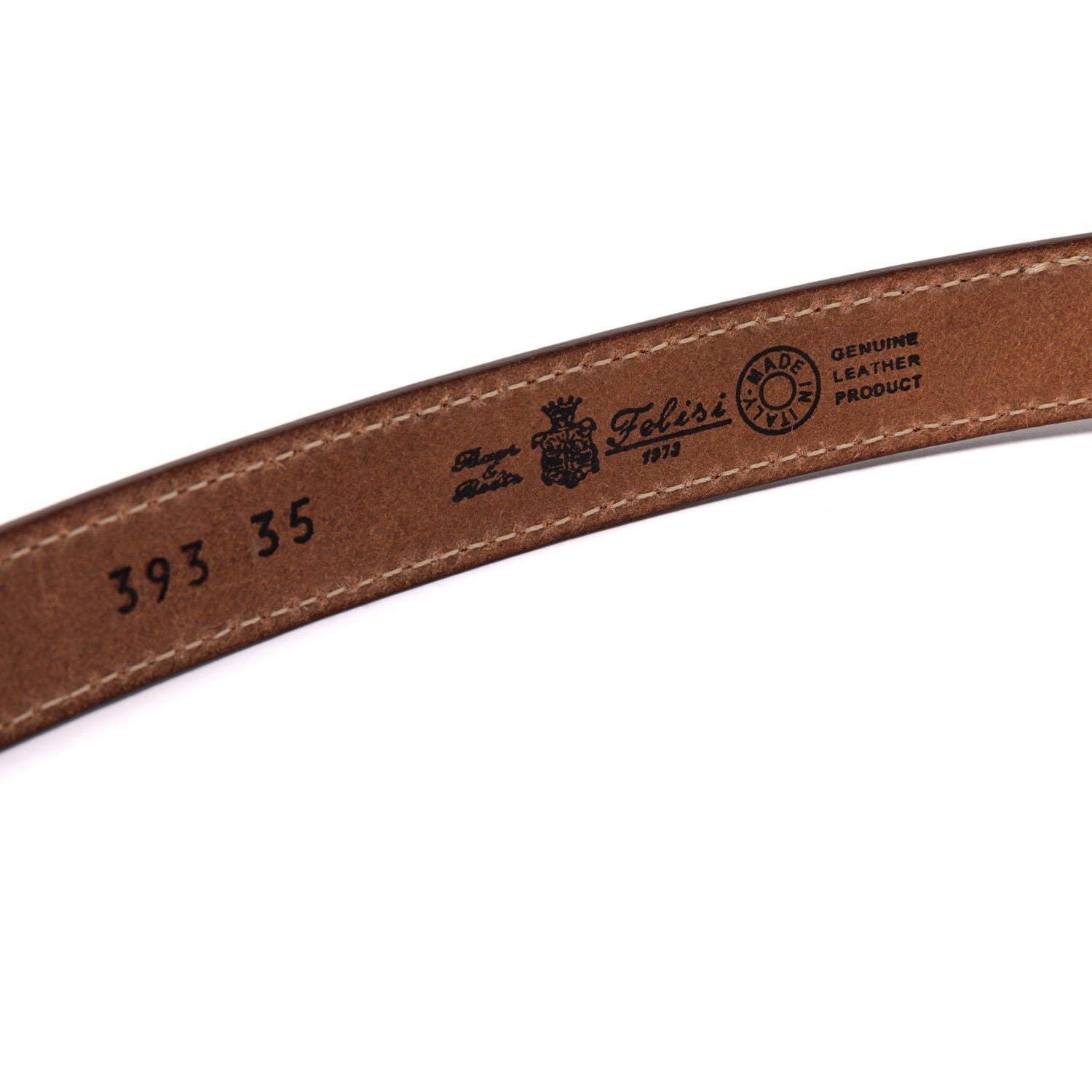 Special Edition: Dog Collar "Colllare per Cani Ricamato II" made from saddle leather - handmade